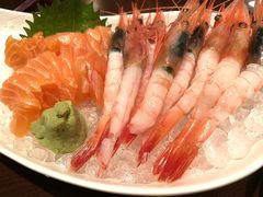 三文鱼拼甜虾-佛山希尔顿酒店·融誉亚洲美食荟