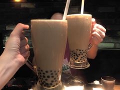 大红袍珍珠奶茶-湊湊火锅·茶憩(杭州湖滨银泰in77店)