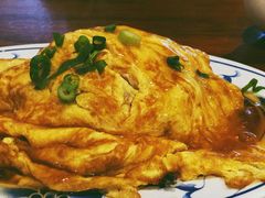 芙蓉蛋叉烧饭-玫瑰苑烧腊饭店