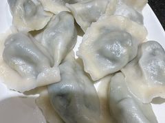 韭菜鸡蛋馅锅烙-双福饺子营餐厅(财富广场店)