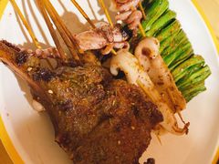 -龚海宝· 烧烤· 羊肉原切挂糊更好吃(庄市店)