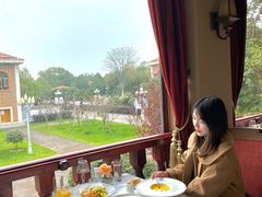 靠窗位-橘洲1910花园江景西餐厅