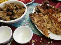 -北京龙庆四季香农家饭庄·灶台鱼·碳烤虹鳟鱼(龙庆峡店)