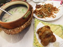 -强记鸡粥美食