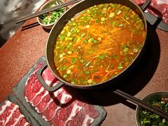 贵州红酸汤-旺福·贵州酸汤牛肉火锅(陆悦天地店)