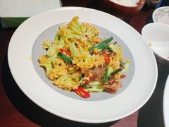 小炒有机花菜-上名堂·鱼头好吃(体育场路店)