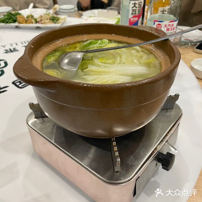 直隶安家牛肉罩饼(建华店)砂锅白菜豆腐图片