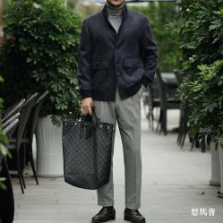 点击看大图 -怒马会 全麻衬西装高级定制