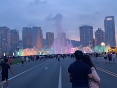 -大连星海广场音乐喷泉