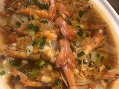 开边虾蒸陈村粉-煲王粤菜餐厅(中侨中心店)