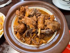-阿峰饭店·本地土菜馆·农家土鸡煲·一品神仙鸡(报福店)