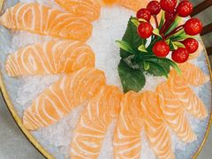 三文鱼生-官塘原味鱼生·潮菜大排档(潮州总店)