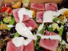 香煎金枪鱼刀豆沙拉-HELLO 27 意面·沙拉·帕尼尼