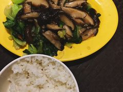 香菇炒青菜-农园餐厅(北京大学店)