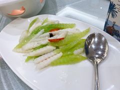 莴笋山药炒黑木耳-天港海鲜(创新港天港禧悦酒店)