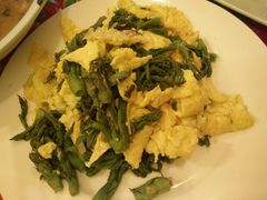 刺老芽炒鸡蛋-闯关东东北农家菜(崂山石老人店)
