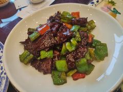 彩椒雪花牛肉-宁波状元楼酒店(和义路店)
