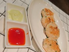 香煎虾饼-双合园·海鲜水饺青岛菜(万佳广场店)