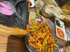 麻辣鱿鱼-冰川延边料理·炭烤串(原小木屋店)