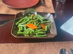 虾酱炒四季豆-花马天堂云南餐厅 Lost Heaven(外滩店)