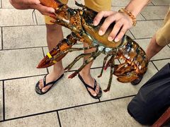 -霞涌市场海鲜摆卖区