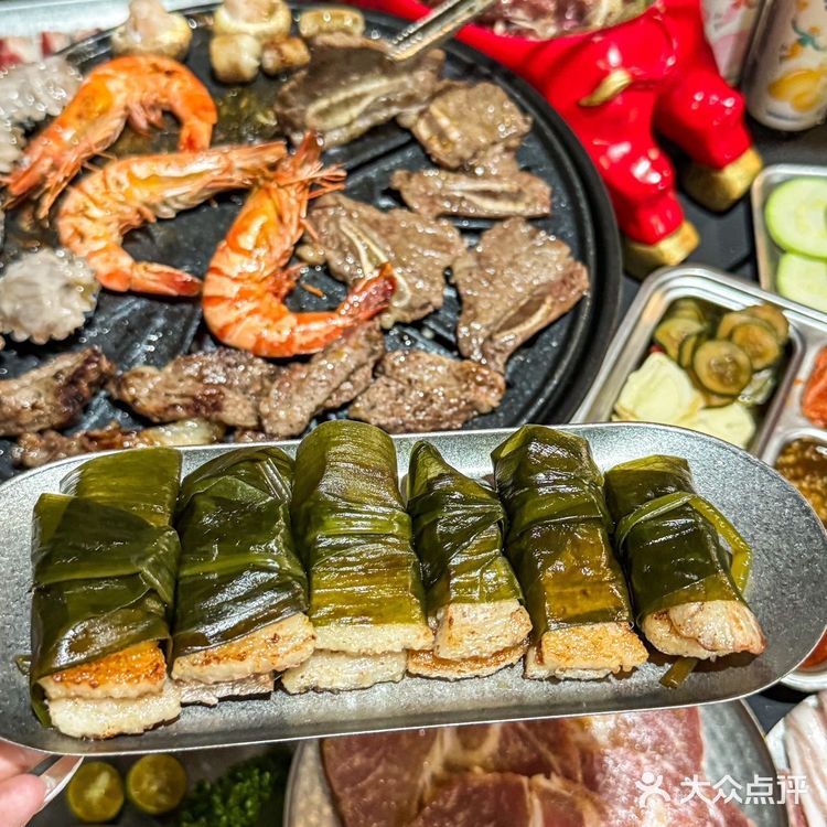 难怪大学生这么爱吃 确实有意思各种diy烤肉！