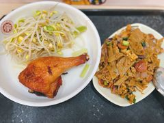 奥尔良烤鸡腿-北大学一食堂