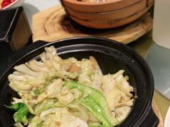 猪油渣炒牛心菜-眉州东坡(上海中心店)