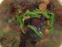牛肉爆鱼菌菇面-超爷叔面馆(西园店)