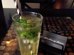 鸡尾酒：莫吉托-Blackberry黑莓英式咖啡餐吧(哈西店)