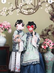 -后宫·古装汉服京剧儿童亲子全家福摄影