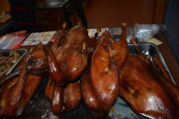 客家唐记油烫鹅(都江堰南桥店)-"口味不错哈,就是有点咸.