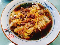 牛肉炒蛋汤面-刘氏三和面馆