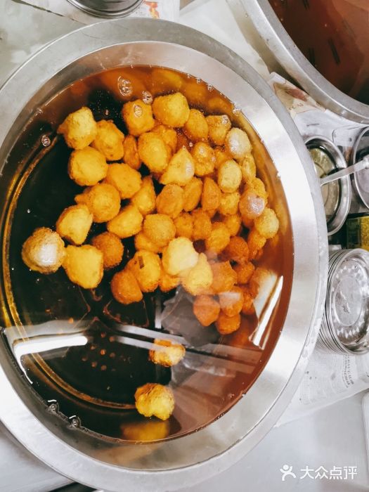 老福平张记杏仁茶芝麻茶图片