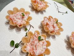 蜜柚脆薯三文鱼-大潮淮·淮扬菜(何园旗舰店)