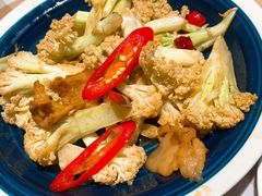 小炒有机花菜-珍味汤馆·潮汕家乡菜(保利文化广场店)