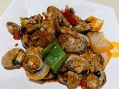 豉椒炒花蛤-龙记烧腊茶餐厅(常德路店)