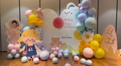 -七月气球布置订婚·宝宝宴· 求婚·生日布置(二七万达店)