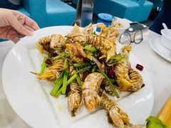 椒盐扒虾-威海渔村(黄兴路店)