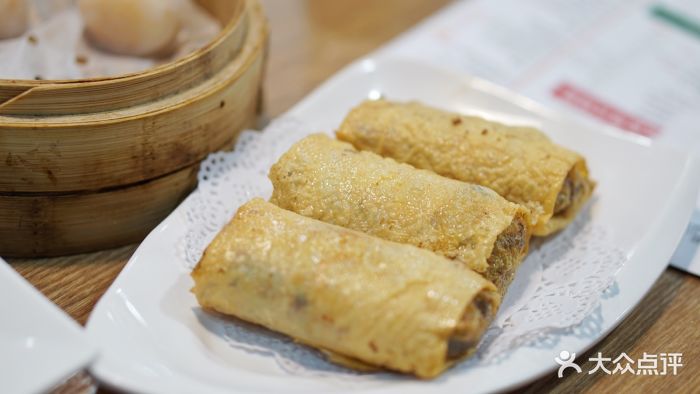 點點心港式茶餐(818廣場店)鮮蝦腐皮捲圖片 - 第11041張