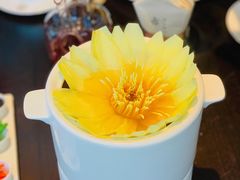 莲花清鸡汤(大份)-甄御•海鲜新青岛菜(麦岛店)