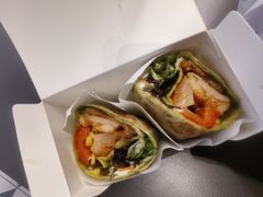 香烤鸡排荤素多多卷-肯德基(朝阳门店)