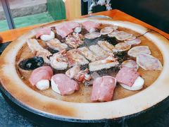 -老姐石板烧烤+铜炭火锅(总店)