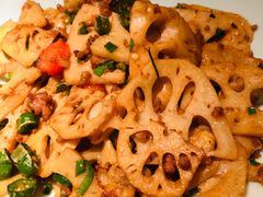 绿茶小炒藕片-绿茶餐厅(乐峰广场店)