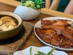 -竹语饭香·原生态农庄·烧鸡·竹筒饭·河鲜(森林海白水寨店)