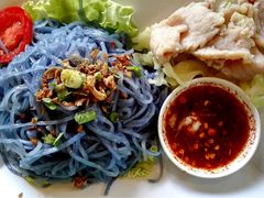-蝶豆花蓝面条