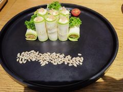 西葫芦牛蒡卷-汝是素•文创素食馆(金月湾店)