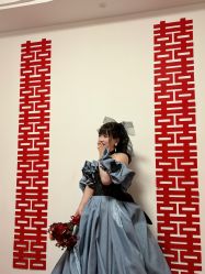 -桃子造型婚纱礼服(凤起广场店)