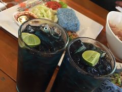 -蝶豆花蓝面条