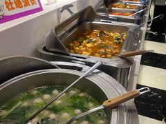 小白菜汆丸子-梦航彩虹之约自助餐厅(华府天地店)
